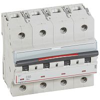 Автоматический выключатель DX³ - 36 кА - тип характеристики С - 4П - 230/400 В~ - 50 А - 6 модулей | код 410039 | Legrand 