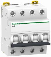 Выключатель автоматический четырехполюсный iK60 32А C 6кА | код. A9K24432 | Schneider Electric 