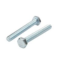 Болт шестигранный KRANZ DIN 933, 10х80, пакет (2шт.) | код 1302-1080-4 | KRANZ