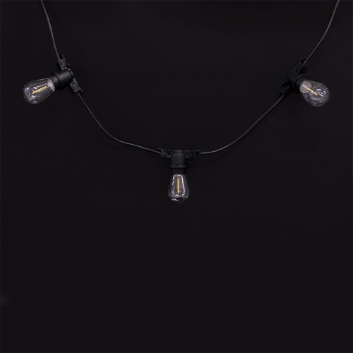 Гирлянда E27 без ламп PBL-S40/ L24+1.5 Black E27 (универс.крепл) IP65 Jazzway | код 5058255 | JazzWay фото 5