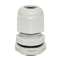 Сальник PG11 IP54 (4 шт) d отв. 19 мм / d провод. 5-10 мм EKF PROxima | код plc-pg-11-4-r | EKF