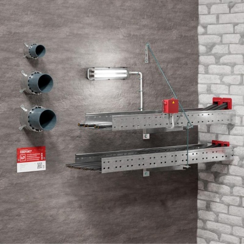 Муфта противопожарная FIREFORT CLUTCH М110 L60 KM-FF-C-110-60 КМ LO34678 фото 2