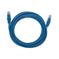 Патч-корд U/UTP, CAT 6, RJ45-RJ45, 26AWG, LSZH, синий, 3м REXANT | код 02-0294-3 | REXANT