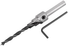 Сверло с зенкером для мебельных стяжек 5 мм/зенкер 9.5 мм (для стяжки 7х70) | код 36432 | FIT