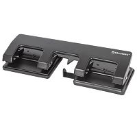 Дырокол металлический на 2-4 отверстия BRAUBERG HL-4, до 15 л, черный, 221160 | код 221160 | BRAUBERG