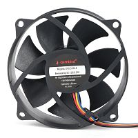 Вентилятор Gembird, 90x90x25, гидродинамический, 4 pin, провод 30 см | код D9025HM-4 | Gembird