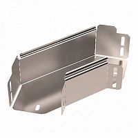 Угол горизонтальный 90 градусов Стандарт INOX (AISI 409) 100х80 Промрукав | код PR16.3555 | ПРОМРУКАВ