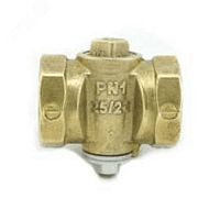 Кран конусный для газа 11б39бк Ду25 Ру10 ВВ латунь | код 107-1029 | Цветлит