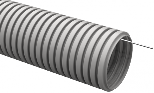 ELASTA Труба гофр. тяжелая ПВХ d=25мм с зондом (50м) IEK | код EA-TG23-121-025-050-K41 | IEK ELASTA Труба гофр. тяжелая ПВХ d=25мм с зондом (50м) IEK | код EA-TG23-121-025-050-K41 | IEK