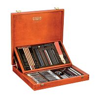 Набор художественный KOH-I-NOOR Gioconda , 52 предмета, деревянный ящик, 8896000001DK | код 181064 | KOH-I-NOOR