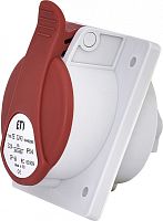 Розетка встраиваемая EE-3243 IP54 (32A, 400V, 3P+PE) | код 004482080 | ETI
