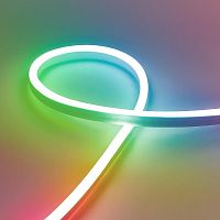 Лента светодиодная 72SMD(5050)/м 8Вт/м 220В IP67 50м RGB LS720 с 1 контроллером 1 вилкой 2 заглушками 10 крепежами в комплекте (уп.50м) FERON 51975