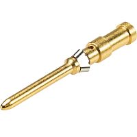 Вилочный обжимной контакт REVOS, диаметр контакта 1,6 мм, сечение обслуживаемых проводников 0,14-0,37 мм кв., тип покрытия контактов: золото | код 05.544.4129.7 | Wieland