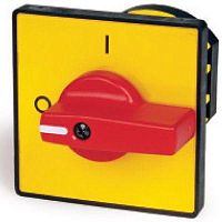 Ручка для переключателя кулачк. красн. желт. площадка 48х48 модель 58 | код AZ5801-1 | DKC