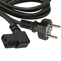 Сетевой шнур RUICHI SCZ, прям.,угл., 1.8 м, 3х0.75 мм2 | код 80351 | Ruichi