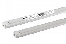 Алюминиевый профиль встраиваемый 2206 (1 м), матовый рассеиватель, 2 заглушки TDM | код SQ0331-0483 | TDM