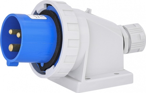 Вилка настенная EPH-1632 IP67 (16A, 400V, 2P+PE) | код 004482066 | ETI Вилка настенная EPH-1632 IP67 (16A, 400V, 2P+PE) | код 004482066 | ETI