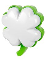 Ночник Клевер с датчиком освещенности, 0,5 Вт, зеленый, 220 В Народный | код SQ0357-0068 | TDM НАРОДНЫЙ