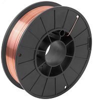 Проволока сварочная омедненная 0,8 мм (катушка 5,0 кг) | код 81736 | Bridge