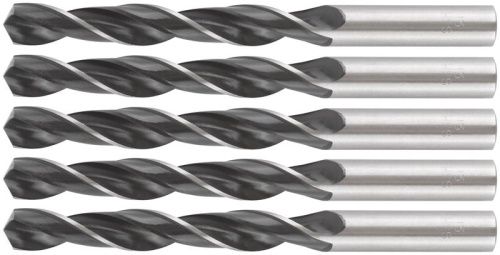 Сверло по металлу HSS черненые 13.0х151мм (уп.5шт) FIT 33604 фото 5