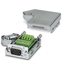 Штекер D-SUB SUBCON 15HD/M | код 2708546 | PHOENIX CONTACT