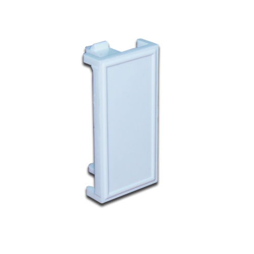 Заглушка 22.5х45, белая | код LAN-SIP-22B-WH | LANMASTER