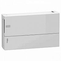 Распределительный шкаф MINI PRAGMA, 18 мод., IP40, навесной, пластик, белая дверь |  код. MIP12118 |  Schneider Electric