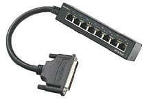 Разветвительная коробка OPT8-RJ45 8-port 8pin RJ45 RS-232 Conneсtion Box | код 00-01131646 | MOXA
