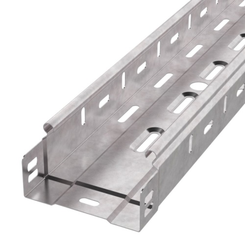 Лоток перфорированный 400х50х3000 (0,8 мм) (6 м/уп) ЭлектроЛоток | код PR08.0090 | ПРОМРУКАВ
