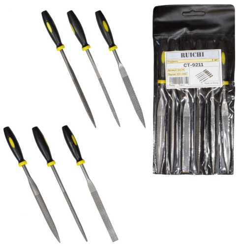Набор надфилей RUICHI CT-9211 | код 82174 | Ruichi