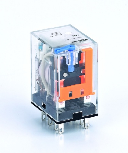 Промежуточное реле 2 конт. с LED инд. и TEST функ. 5А 48В DC ПР-102 | код 23843DEK | DEKraft