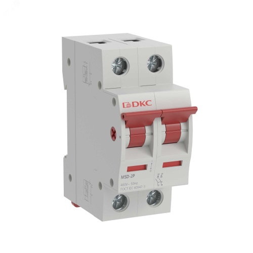 Выключатель нагрузки однополюсный 100A | код MSD-2P100 | DKC