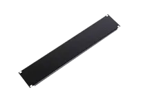 Фальшпанель в шкаф 19' 1U черная | код. ФП-1-9005 | ЦМО