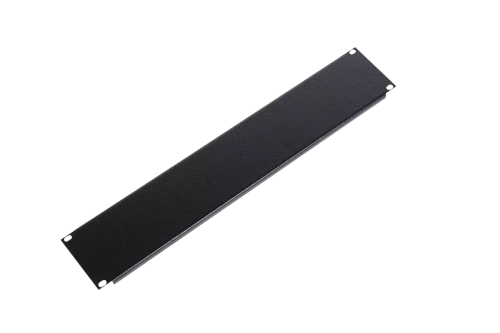 Фальшпанель в шкаф 19' 1U черная | код. ФП-1-9005 | ЦМО