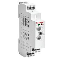 Реле времени многофункциональное, конфигурация контакта 2CO, AС/DC 12-240В | код DRM-TM-2-240 | DKC