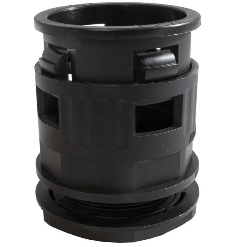 Быстрый соединитель для гофрированной трубы RUICHI QC-M50-50, IP54, прямой | код 113900 | Ruichi