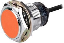 Датчик индуктивный, Sn=10мм, выход NC, частота срабатывания 20Гц, Uпит. 100…240V AC, цилиндрический корпус M30 (никелированная латунь) с кабелем 2м, монтаж заподлицо, IP67 | код PR30-10AC | AUTONICS