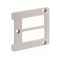 Панель боковая к офиблоку КОМПАКТ для 2-х коннекторов с быстр. подключением сер. Simon Connect KCFC04-24