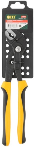 Клещи переставные CrV, быстрая регулировка, Профи 250 мм | код 70648 | FIT фото 3