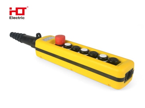 Пульт кнопочный XAC-A6813 6-кнопок 1 скорости, авар. стоп IP65 HLT | код 085-12-010 | HLT