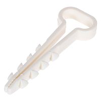 Дюбель-хомут для плоского кабеля 6-12мм белый (100шт) TDM | код SQ0539-0033 | TDM