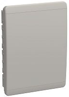 Корпус пластиковый ЩРВ-П-54 IP41 бел. дверь TEKFOR | код TF5-KP13-V-54-41-K01-K01 | IEK