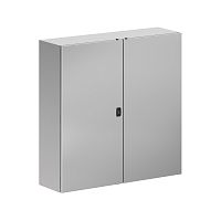 Корпус навесной STH с М/П двухдверный из нержавеющей cтали AISI316 ВxШxГ 1000x1000x300 мм, без фланца, IP55 | код R5STH1013-316 | DKC