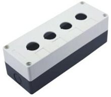 Корпус КП104 пластиковый 4 кнопки белый HLT | код 085-11-007 | HLT