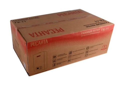 Газовый настенный двухконтурный котел ГК-11 Ресанта, , Шт | код 74/9/1 | РЕСАНТА фото 6