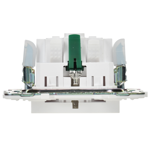 SKANDY Розетка с заземлением с защитными шторками 16А SK-R04W арктический белый IEKновинка | код SK-R14-16-K01 | IEK фото 6