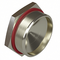 Взрывозащищенная заглушка Ex d e, М20x1,5. Нержавеющая сталь AISI316L. IP66/67/68 | код EXD6050-M20SX | DKC