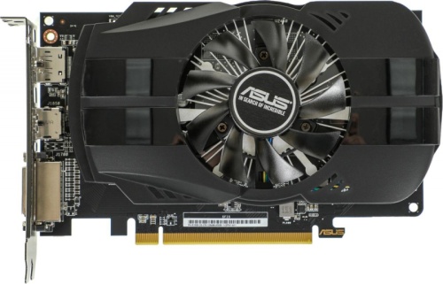 Видеокарта Asus PCI-E PH-550-2G AMD Radeon 550 2Gb 64bit GDDR5 1183/6000 DVIx1 HDMIx1 DPx1 HDCP Ret | код 1415706 | Asus