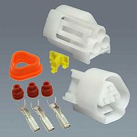 Разъём авт. соединитель DJ7031Y-2.3-21, 12/ 24 (DC) В | код 99452 | Ruichi