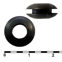 Втулка проходная RUICHI 6х12.5х8х5.5х1.5, резина EPDM | код 81222 | Ruichi